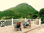Spyglass Deck and Mount Scenary Saba Dutch Caribbean