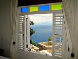 Spyglass Villa Window Caribbeaan View Saba