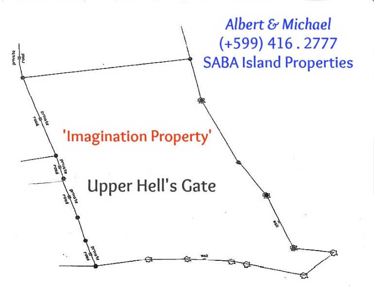 Upper Hell's Gate Saba Land For Sale