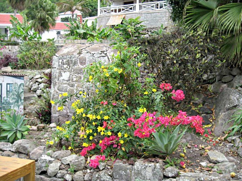 Althea Cottage Patio Garden Saba