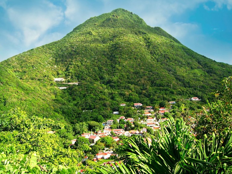 Mt. Scenery and Windwardside Saba