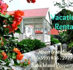 Hibiscus Cottage Rental - Albert & Michael Saba Island Properties