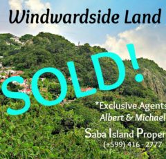 Windwardside Land Sold - Albert & Michael - Saba Island Properties