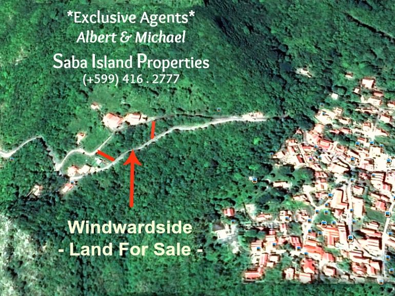 Windwardside Land For Sale Albert & Michael Saba Island Properties