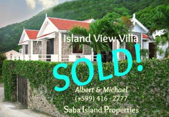 Island View Villa SOld - Albert & Michael - Saba Island Properties