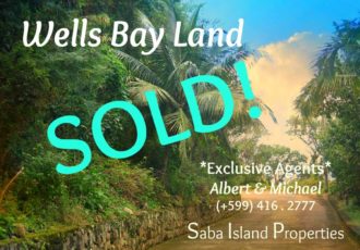 Wells Bay Land Sold - Albert & MIchael - Saba Island Properties 416 - 2777