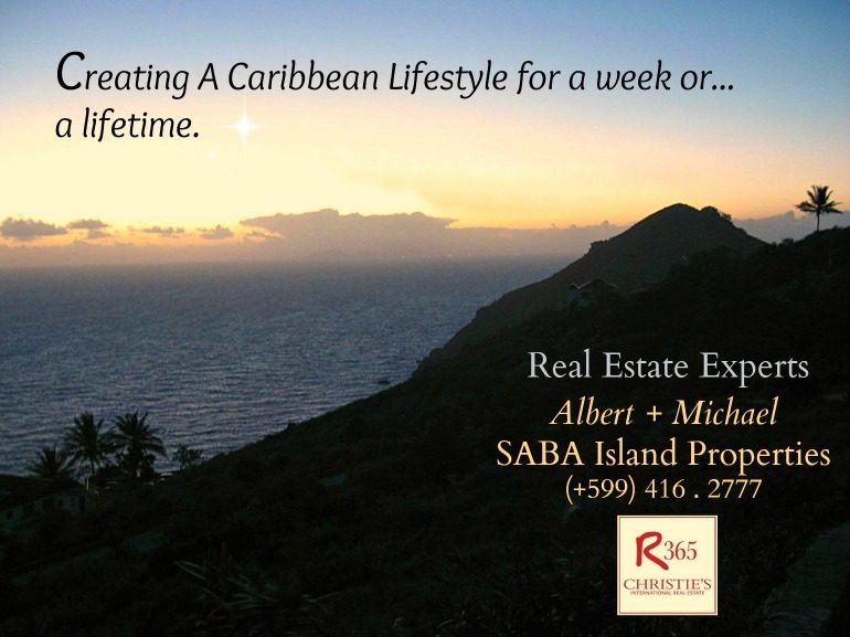 What Is a Caribbean Lifestyle> Albert & Michael - Saba Island Properties