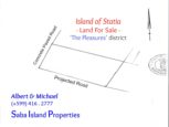 Land For Sale on Statia - Albert & Michael - Saba Island Properties