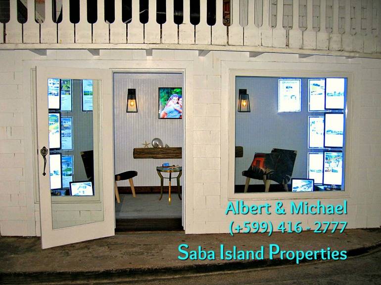 Albert & Michael - Saba Island Properties - Our New Shop