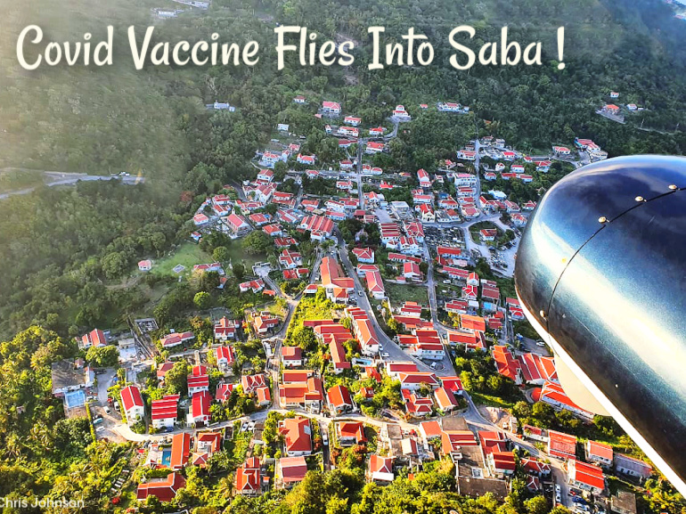 Vaccinated! Saba is a World Leader - Albert & Michael - Saba Island Properties