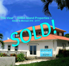 The View - SOLD - Albert & Michael - Saba Island Properties