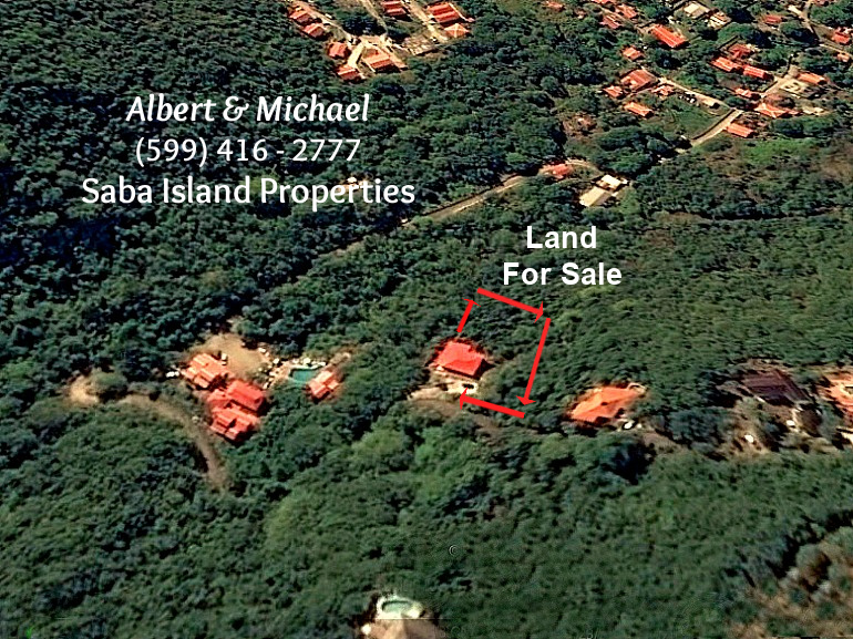 Troy Hill Land - For Sale - Albert & Michael - Saba Island Property