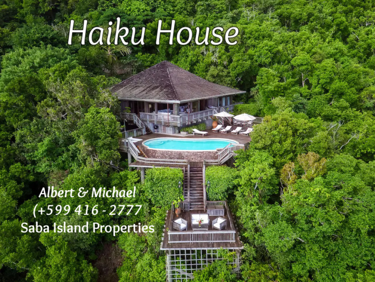 Haiku House - For Sale - Saba Island Properties - Albert & Michael