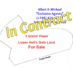 3 Island Views - Land - In Contract - Saba Island Properties - Albert & Michael