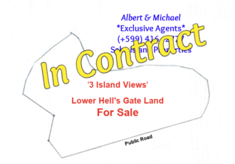 3 Island Views - Land - In Contract - Saba Island Properties - Albert & Michael