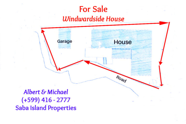 Windwardside Home - For Sale - Saba Island Properties - Albert & Michael