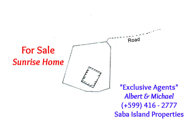 Sunrise Home - For Sale - Saba Island Properties - Albert & Michael