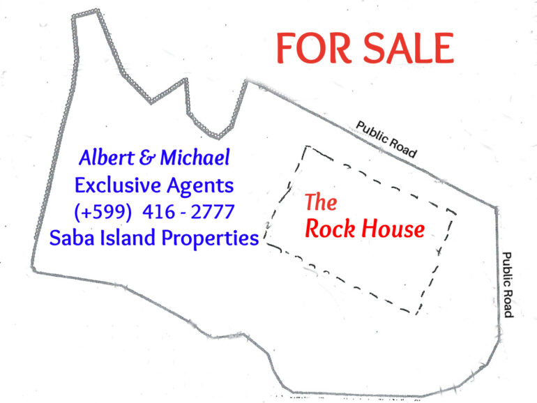 The Rock House - For Sale - Albert & Michael - Saba Island Properties