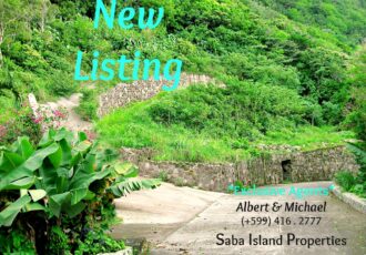 Mount Scenery Road - 2 Ready to Build on Lots - Albert & Michael - Saba Island Properties